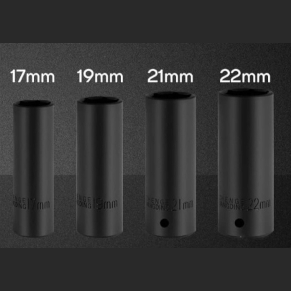 Eastvolt - Socket Set (17mm 19mm 21mm 22mm) - Impact Wrench‎ Parts